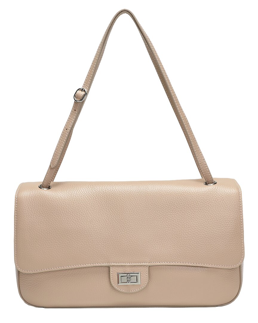 Tiffany & Fred Paris Tiffany & Fred Paris 33Cm Leather Flap Tote