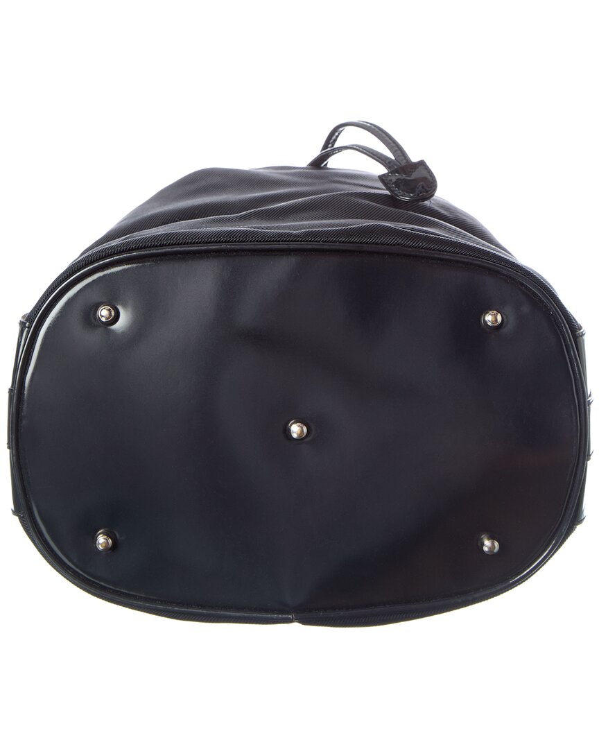 Gucci Black Not Selected Nylon Bamboo Two-Way Bucket Bag (Authentic Pre-Loved)
