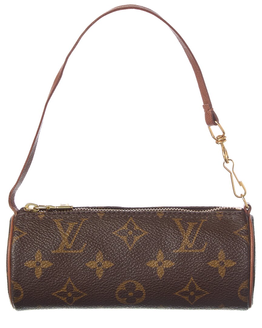 Louis Vuitton Louis Vuitton Brown Monogram Coated Canvas Papillon Pochette (Authentic