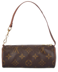 Louis Vuitton Louis Vuitton Brown Monogram Coated Canvas Papillon Pochette (Authentic
