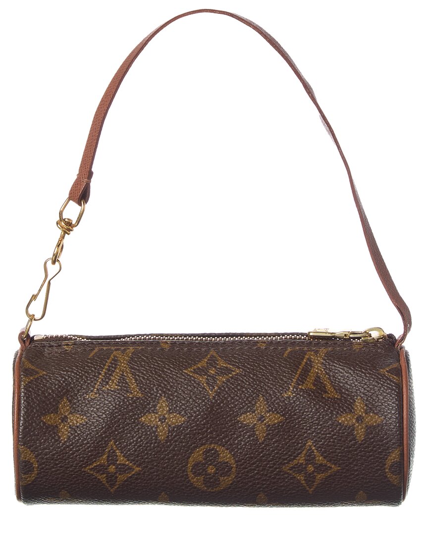Louis Vuitton Louis Vuitton Brown Monogram Coated Canvas Papillon Pochette (Authentic