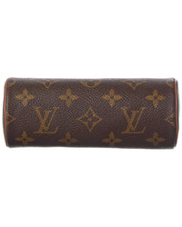 Louis Vuitton Louis Vuitton Brown Monogram Coated Canvas Papillon Pochette (Authentic
