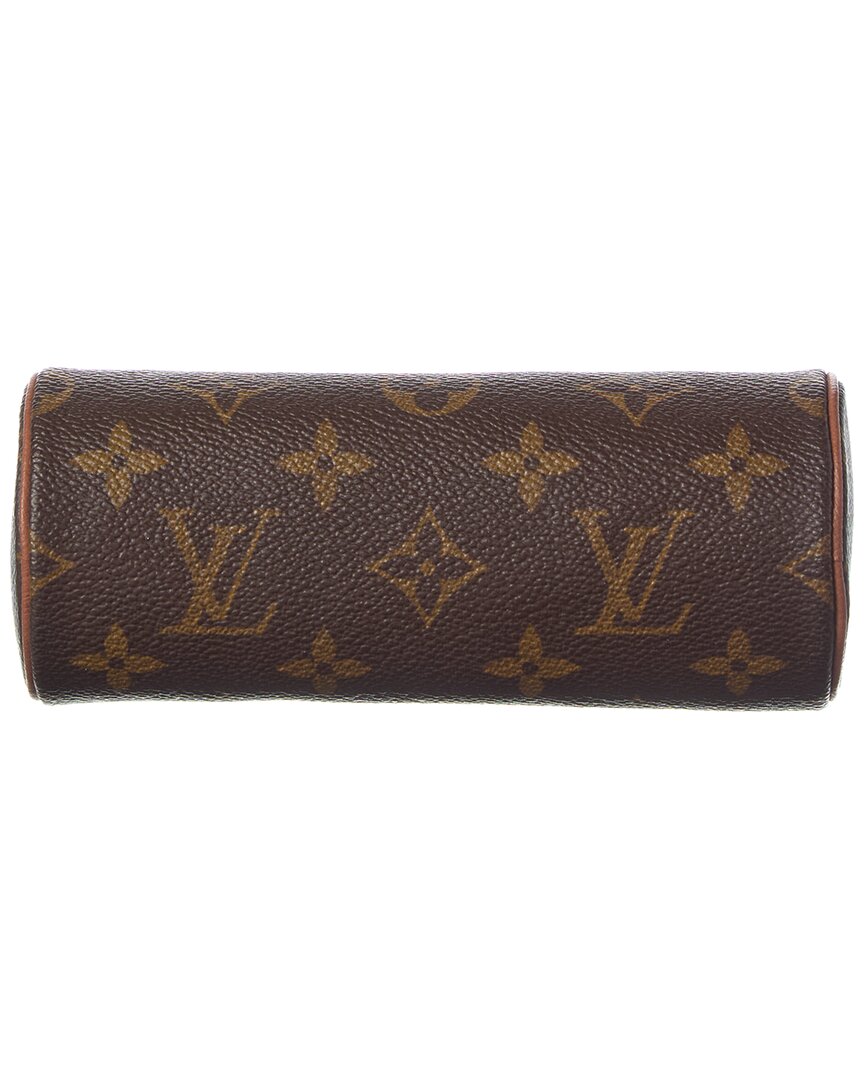Louis Vuitton Louis Vuitton Brown Monogram Coated Canvas Papillon Pochette (Authentic