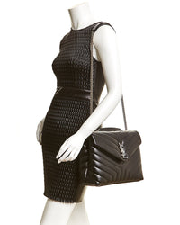 Saint Laurent Saint Laurent Loulou Medium Matelasse Y Leather Chain Shoulder Bag