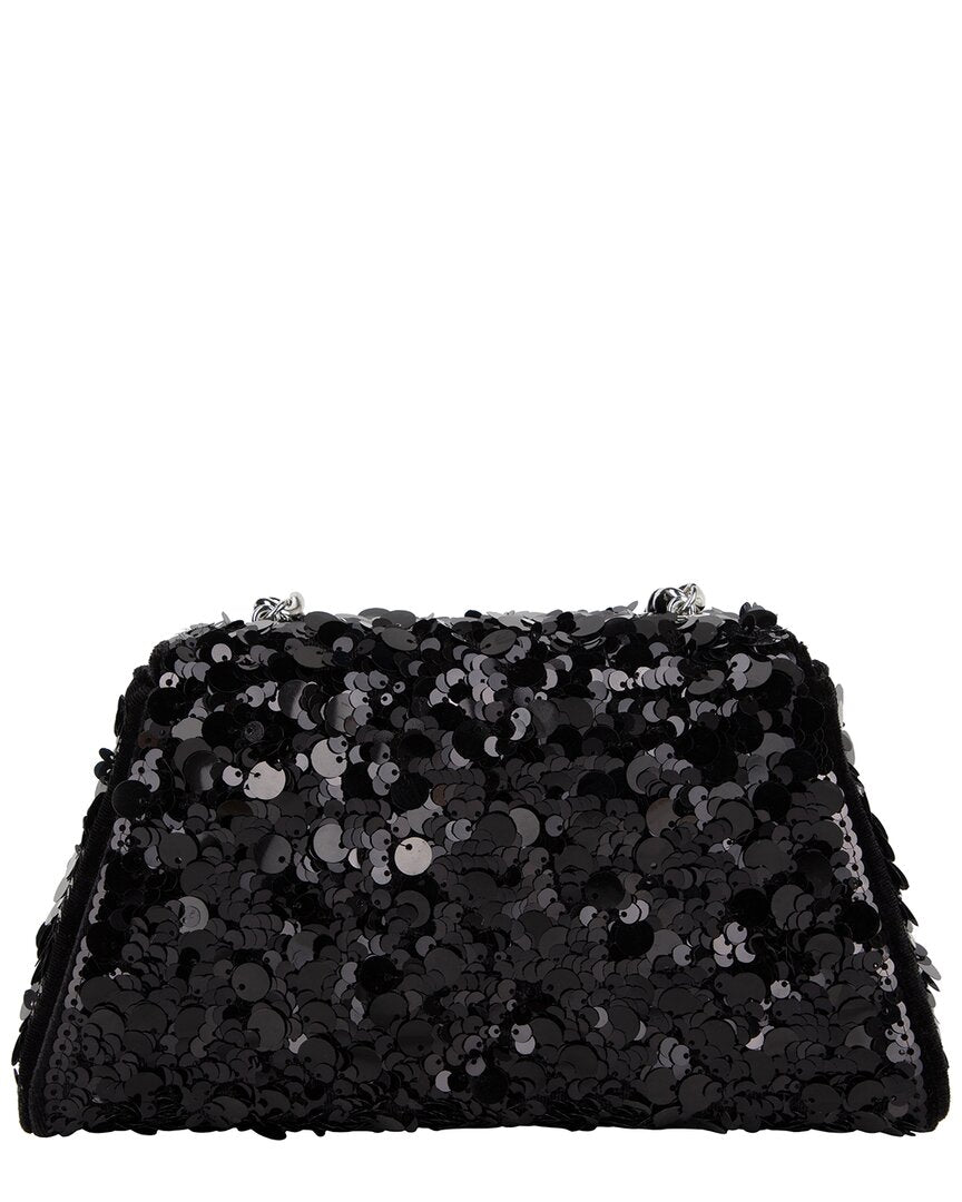 Self-Portrait Mini Bow Leather Shoulder Bag