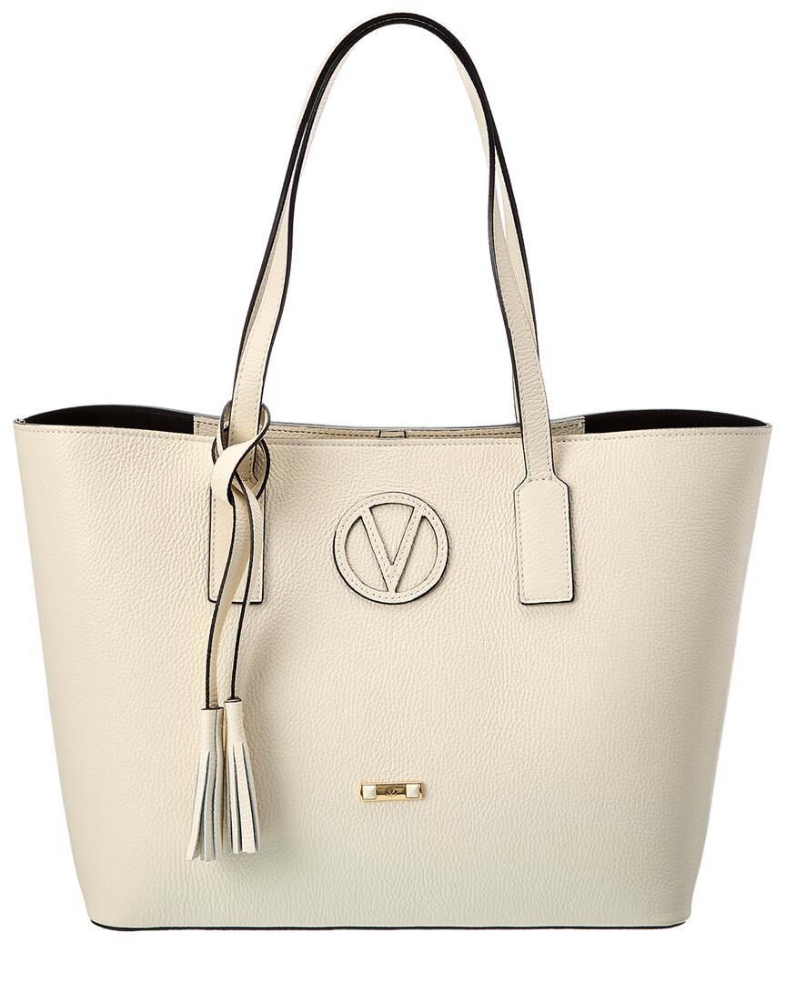 Valentino By Mario Valentino Soho Medallion Leather Tote