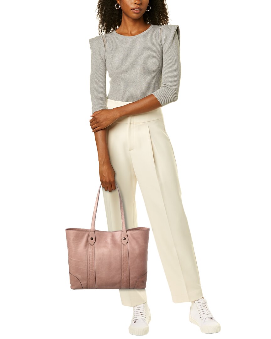 Frye Melissa Leather Shopper Tote
