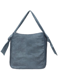 Frye Nora Leather Hobo Bag Grey Multi ONE SIZE
