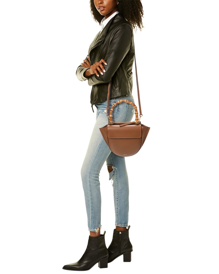Wandler Wandler Leather Top Handle Bag