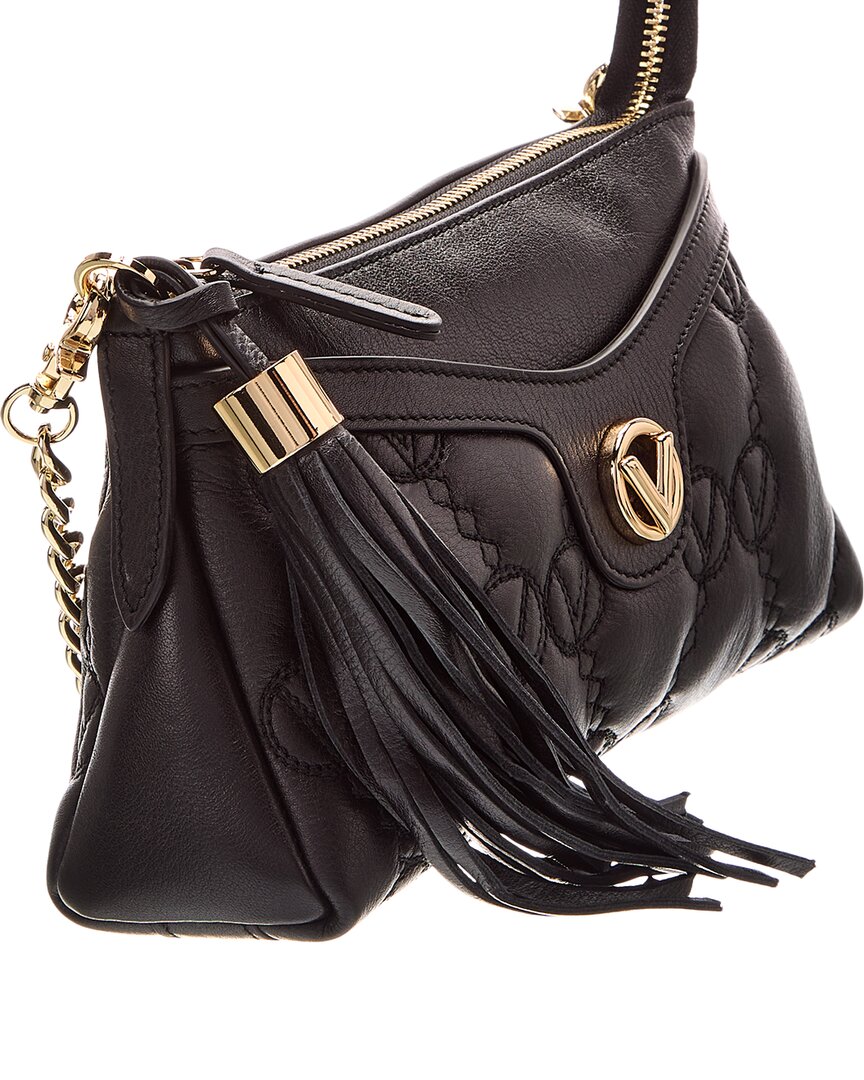Valentino By Mario Valentino Anais Monogram Leather Shoulder Bag