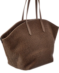 Brunello Cucinelli Brunello Cucinelli Leather-Trim Tote