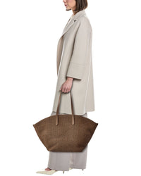 Brunello Cucinelli Brunello Cucinelli Leather-Trim Tote