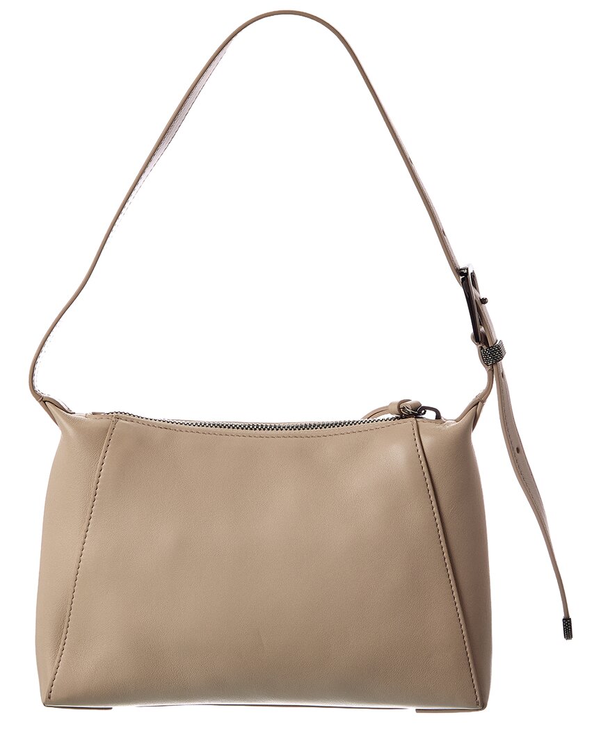 Brunello Cucinelli Brunello Cucinelli Leather Shoulder Bag