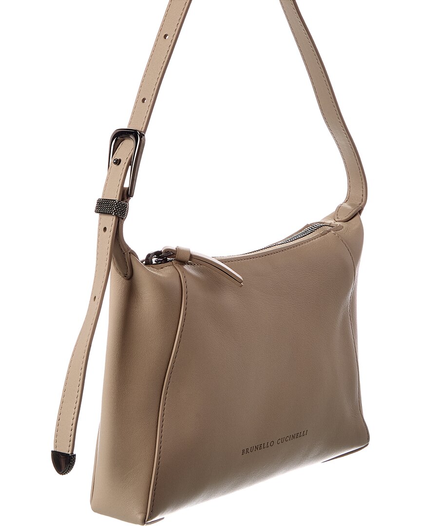 Brunello Cucinelli Brunello Cucinelli Leather Shoulder Bag