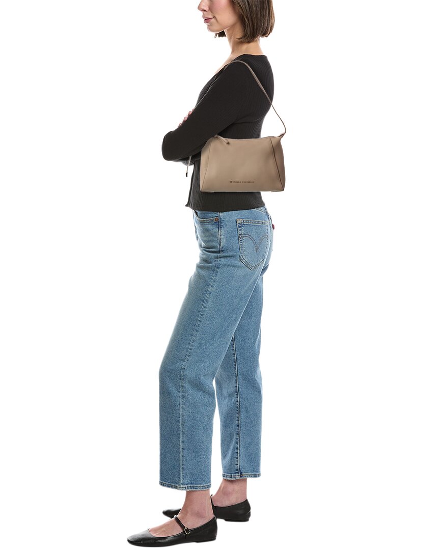 Brunello Cucinelli Brunello Cucinelli Leather Shoulder Bag