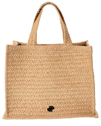 Patou Jp Large Raffia Tote