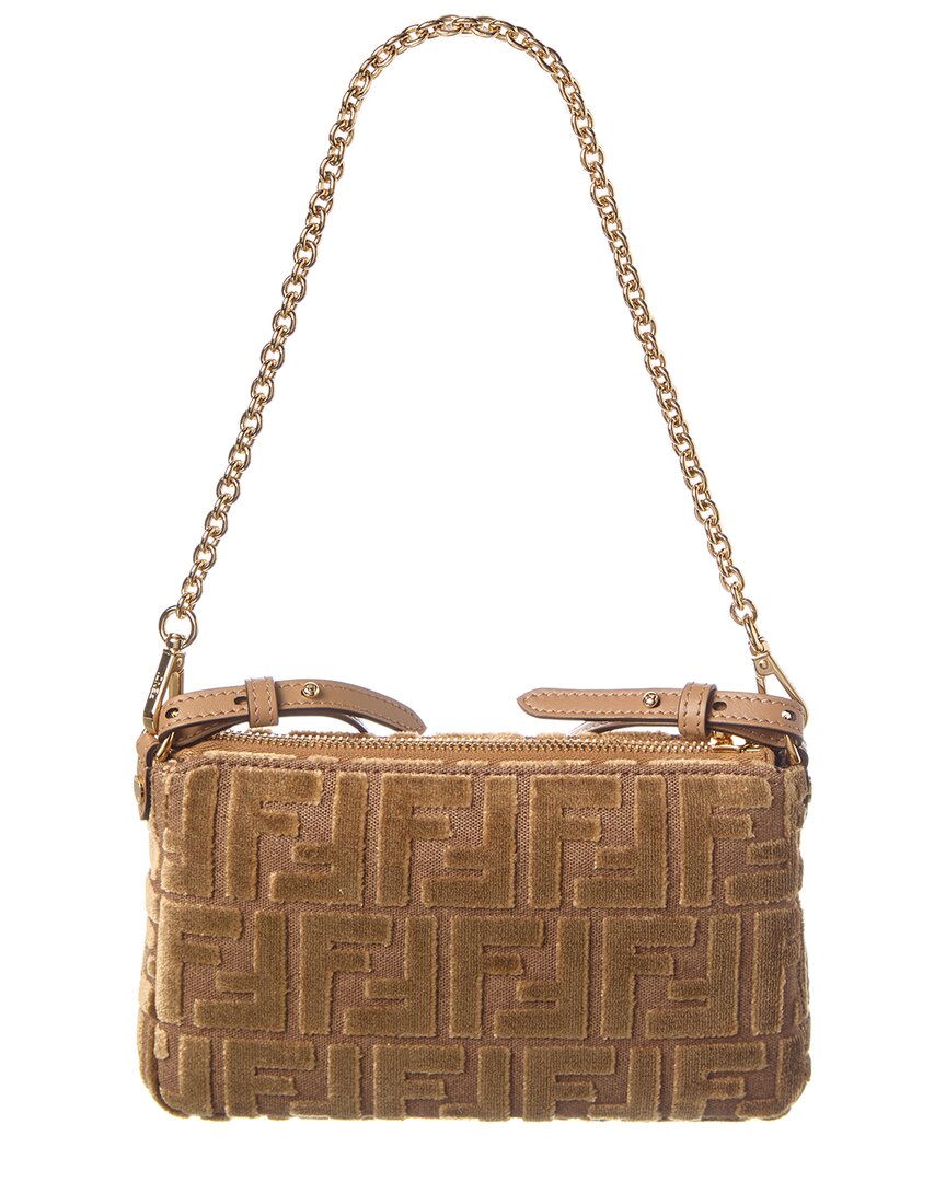 Fendi Baguette Ff Jacquard Velvet Pouch – Bluefly Fendi Baguette Ff Jacquard Velvet Pouch – Bluefly