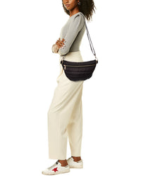 Ahdorned Erin Quilted Puffer Sling Bag