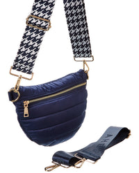 Ahdorned Erin Quilted Puffer Sling Bag