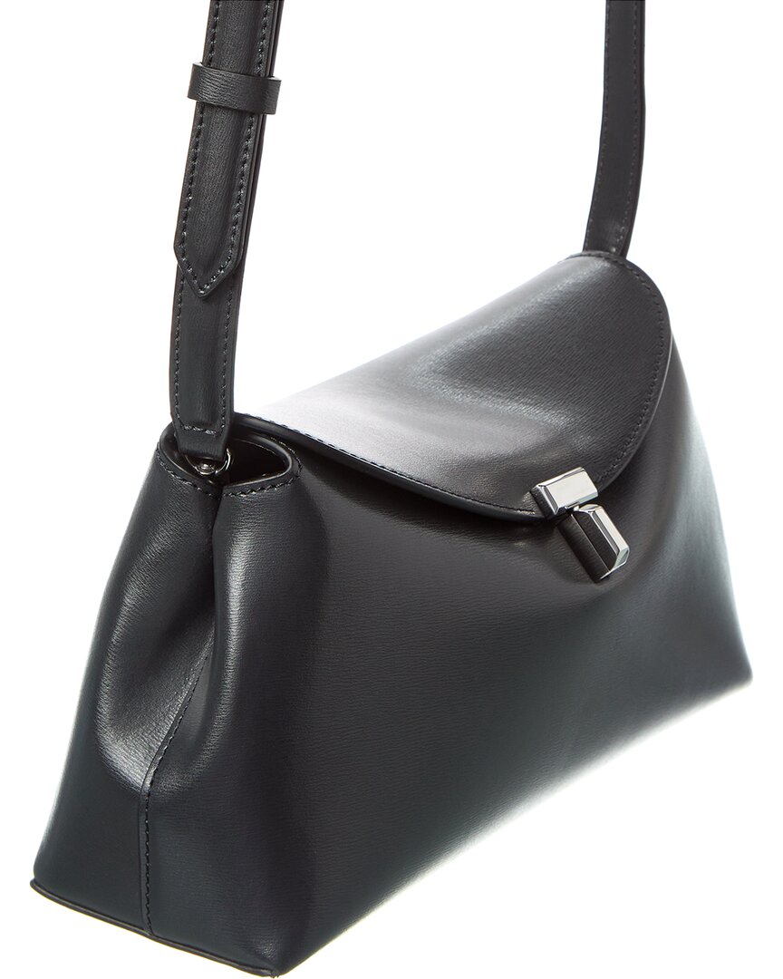 Toteme T-Lock Leather Shoulder Bag