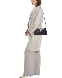 Toteme T-Lock Leather Shoulder Bag