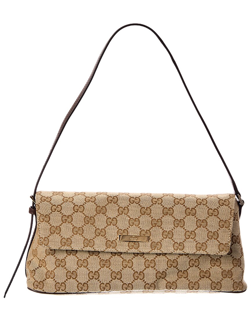 Gucci Gucci Madison Medium Gg Canvas & Leather Shoulder Bag