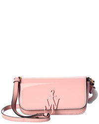 Jw Anderson Chain Anchor Patent Shoulder Bag ONE SIZE Pink