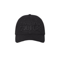 Versace Jeans Couture Black Bold Signature Baseball Cap