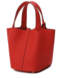 Tiffany & Fred Paris Leather Top Handle Satchel