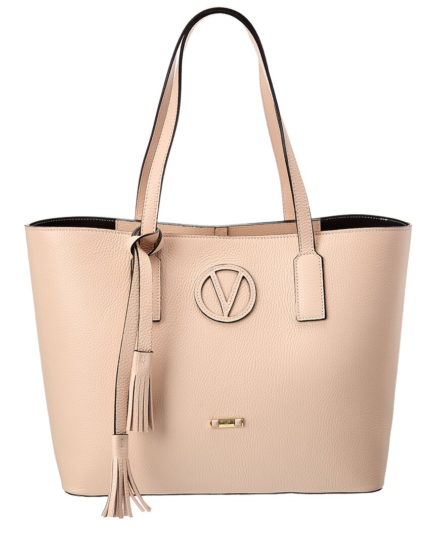 Valentino By Mario Valentino Soho Medallion Leather Tote