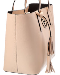 Valentino By Mario Valentino Soho Medallion Leather Tote