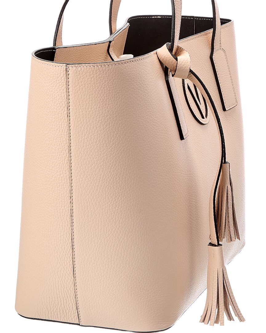 Valentino By Mario Valentino Soho Medallion Leather Tote