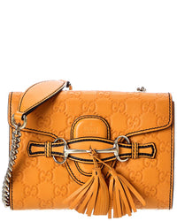 Gucci Gucci Grey Guccissima Emily Crossbody Bag (Authentic Pre-Loved)