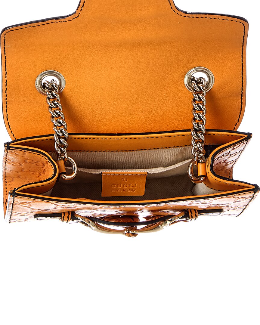 Gucci Gucci Grey Guccissima Emily Crossbody Bag (Authentic Pre-Loved)