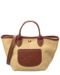 Longchamp Le Pliage Collection Xs Raffia Basket Bag