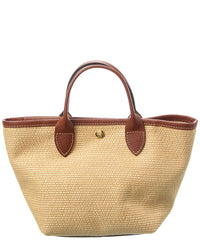 Longchamp Le Pliage Collection Xs Raffia Basket Bag