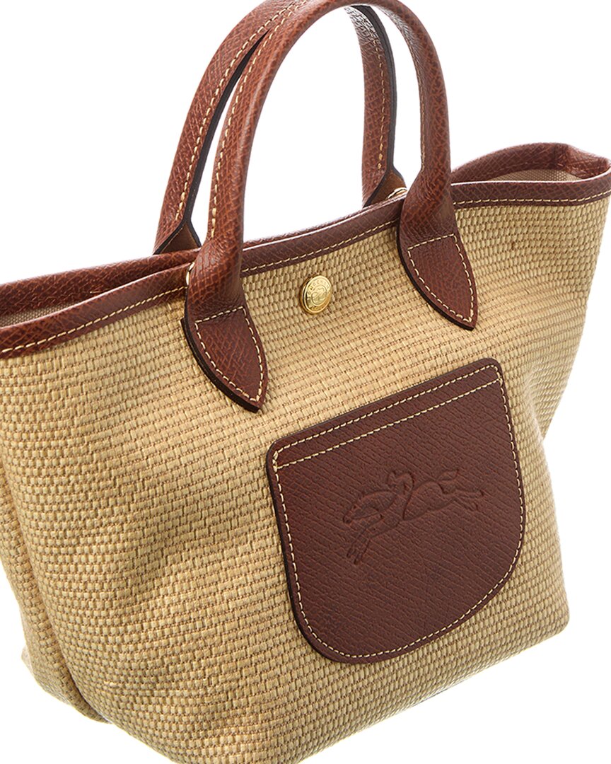 Longchamp Le Pliage Collection Xs Raffia Basket Bag