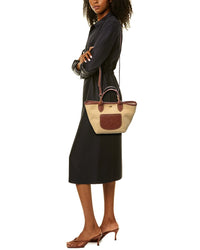 Longchamp Le Pliage Collection Xs Raffia Basket Bag