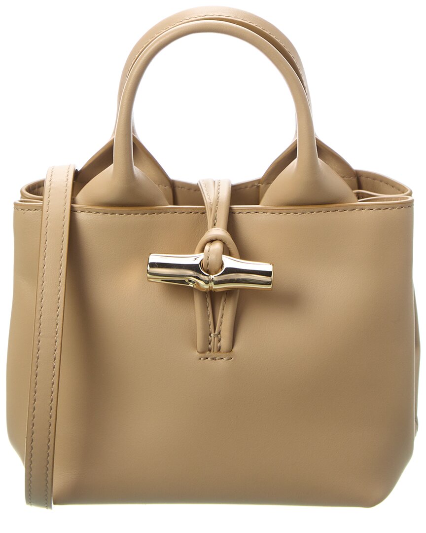 Longchamp Le Roseau Xs Leather Handbag