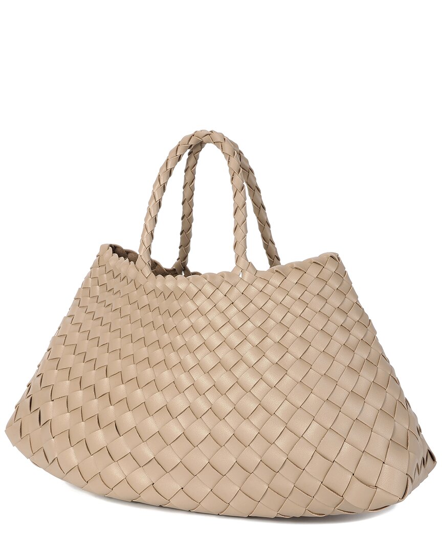Tiffany & Fred Paris Tiffany & Fred Paris Woven Leather Tote
