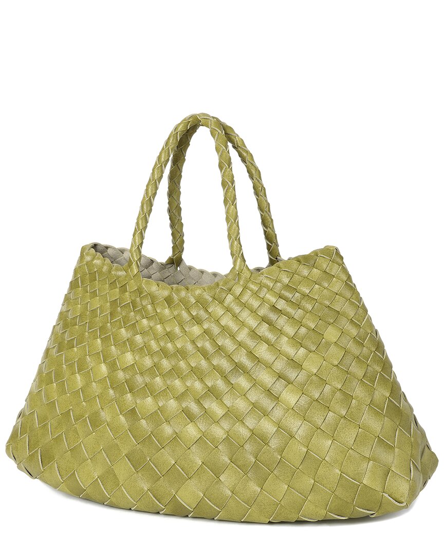 Tiffany & Fred Paris Tiffany & Fred Paris Woven Leather Tote