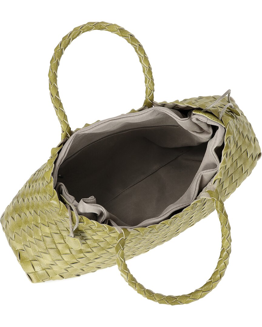 Tiffany & Fred Paris Tiffany & Fred Paris Woven Leather Tote