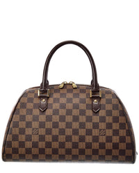 Louis Vuitton Louis Vuitton Brown Damier Ebene Ribera Mm (Authentic Pre-Loved)
