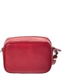 Valentino By Mario Valentino Mia Signature Leather Camera Bag