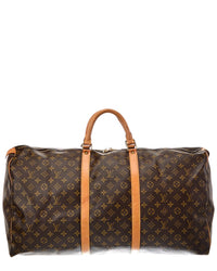 Louis Vuitton Brown Monogram Keepall (Authentic Pre-Loved)