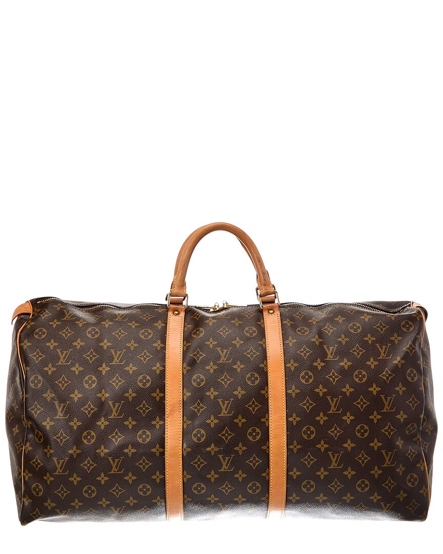 Louis Vuitton Brown Monogram Keepall (Authentic Pre-Loved)
