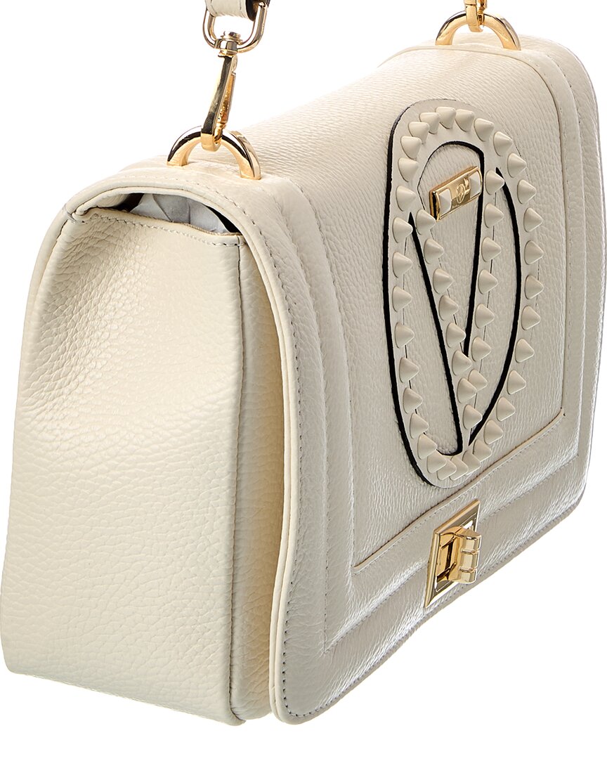Valentino By Mario Valentino Alice Rock Leather Shoulder Bag