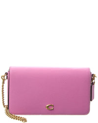 Coach Mila Leather Crossbody ONE SIZE Pink