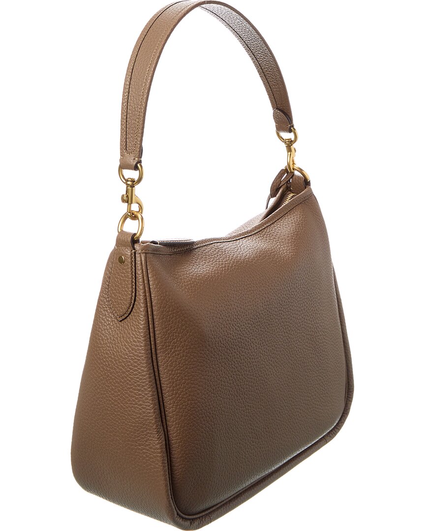 Coach Cary Leather Shoulder Bag