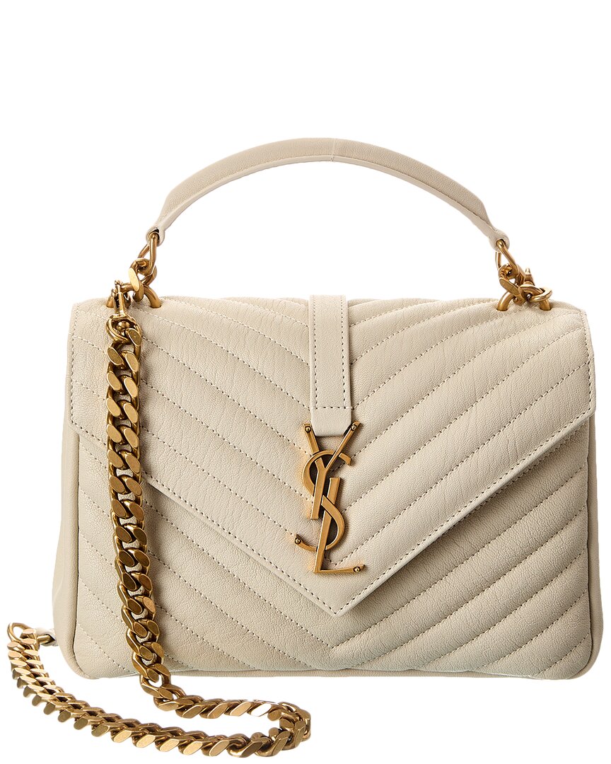 Saint Laurent Saint Laurent College Medium Leather Shoulder Bag